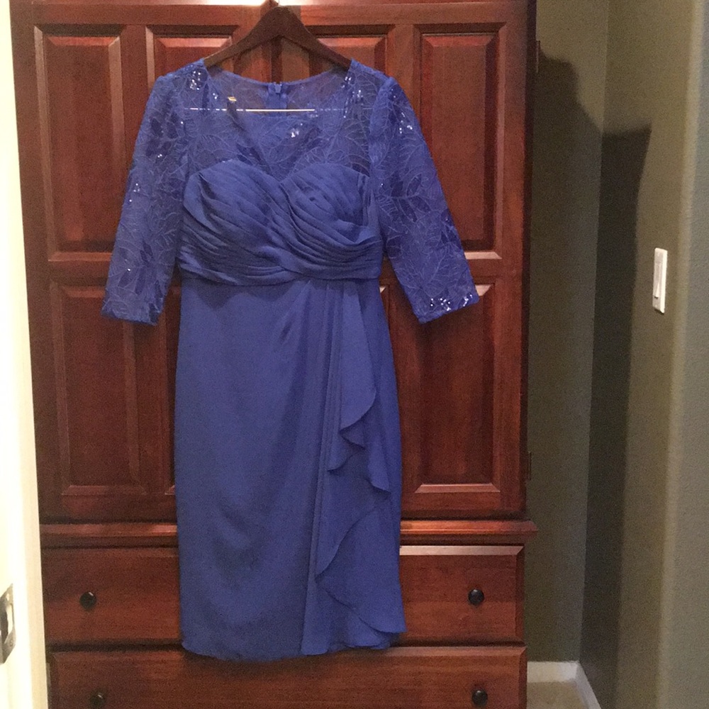 Royal Blue wedding special occasions dress.